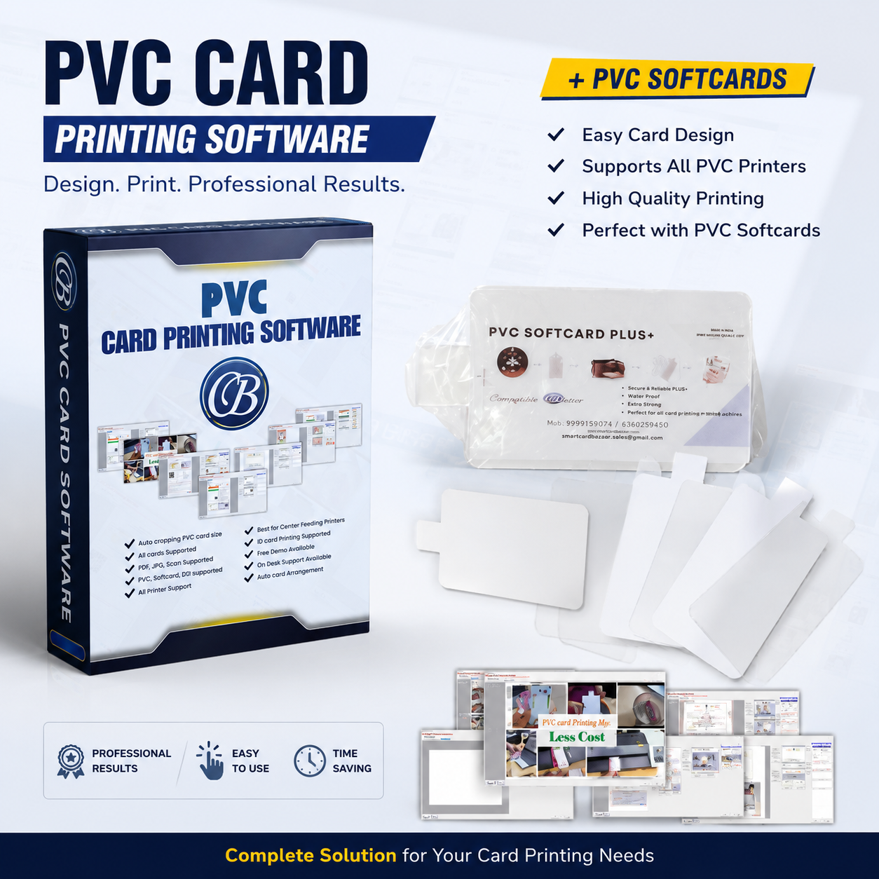 Premium PVC Card Printing Software & Softcards — PVC Card Printing Solution